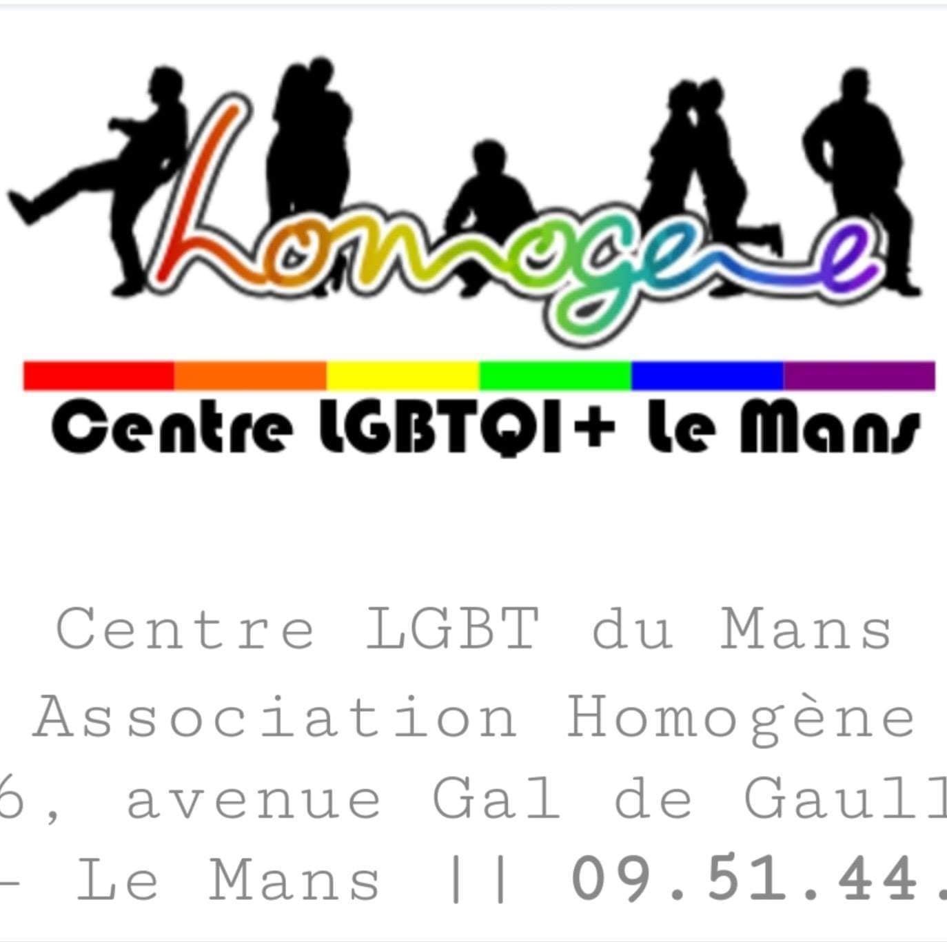 Homogène - Centre LGBTQI+ Le Mans