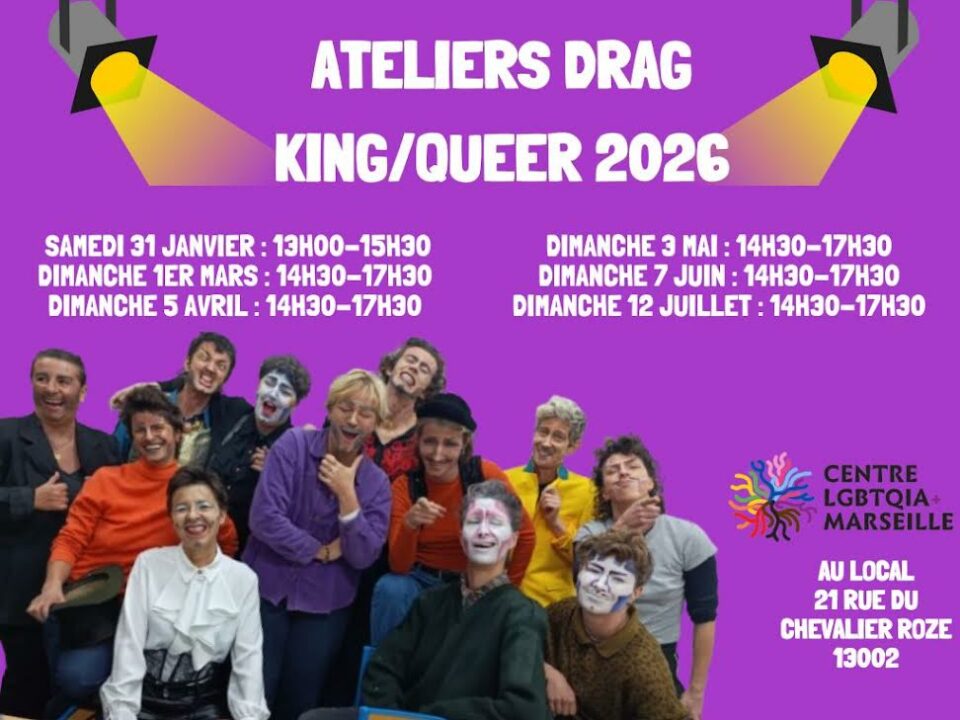 Atelier drag king/queer