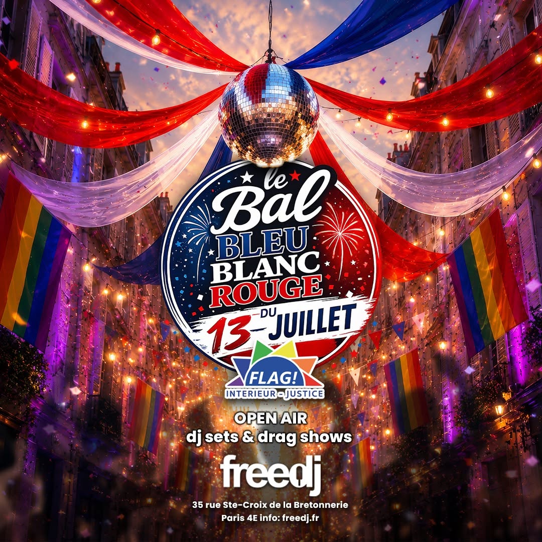 Bal bleu blanc rouge