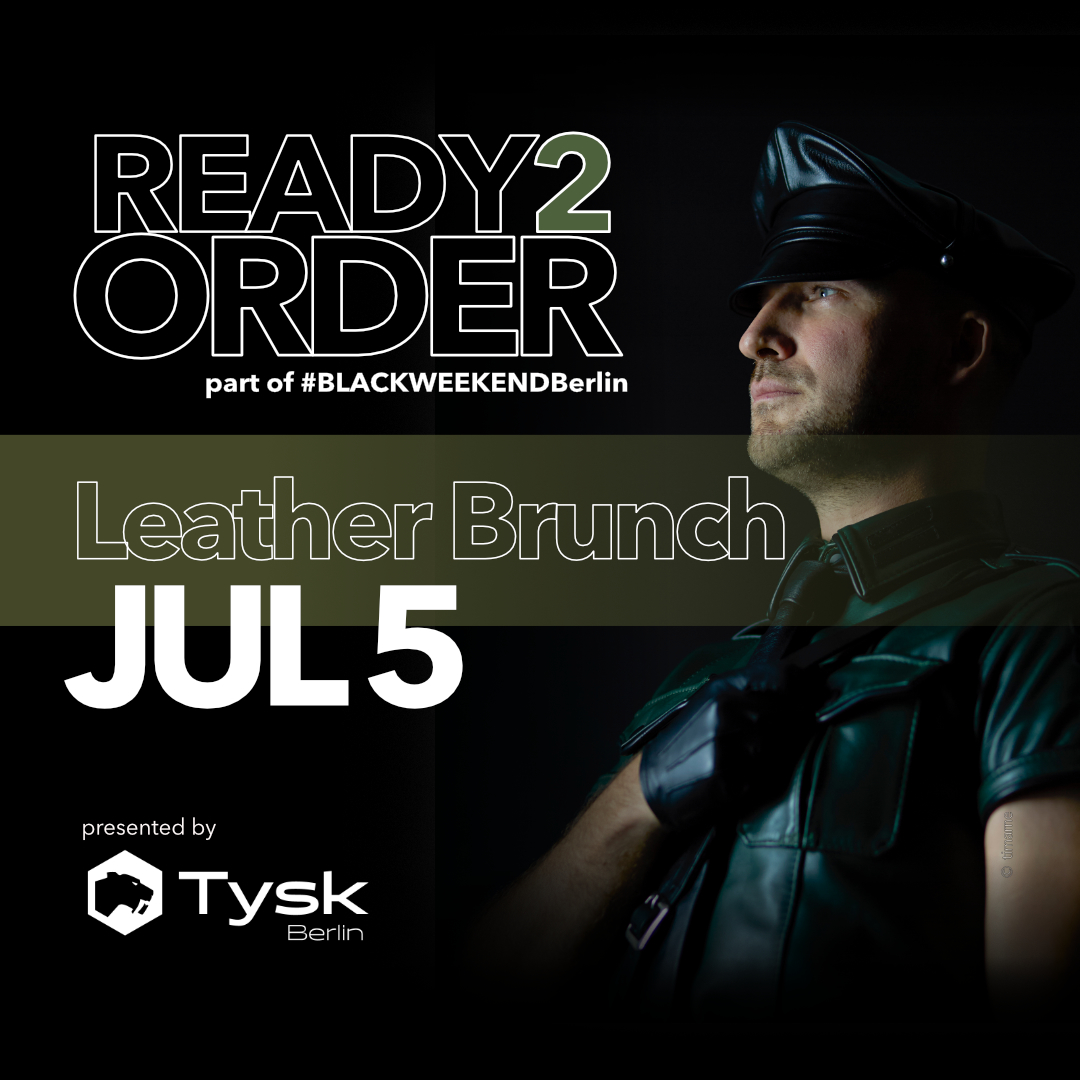 Black weekend leather brunch