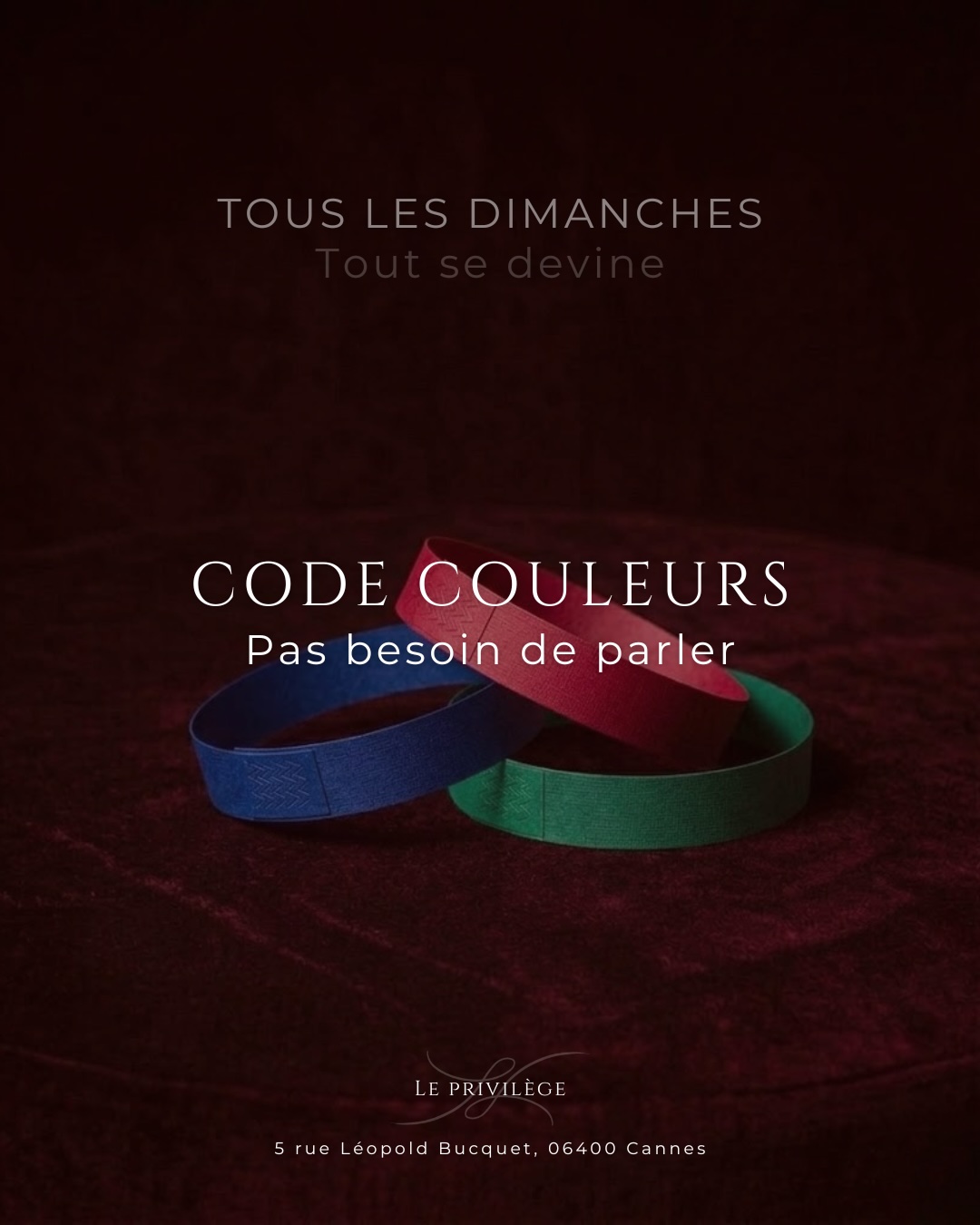 Code couleurs
