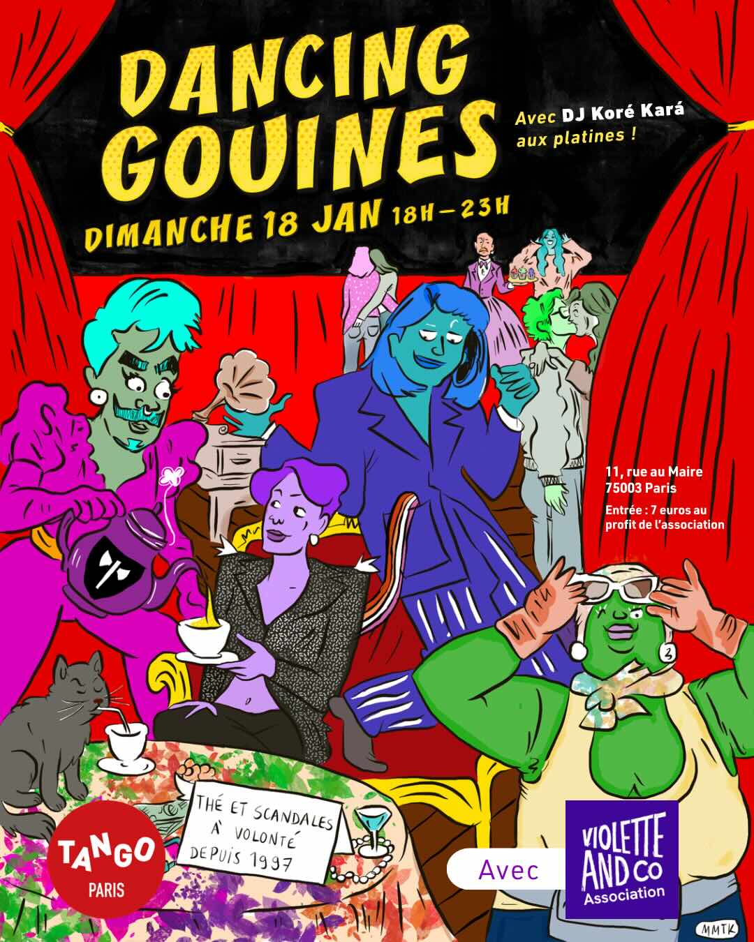 Dancing gouines
