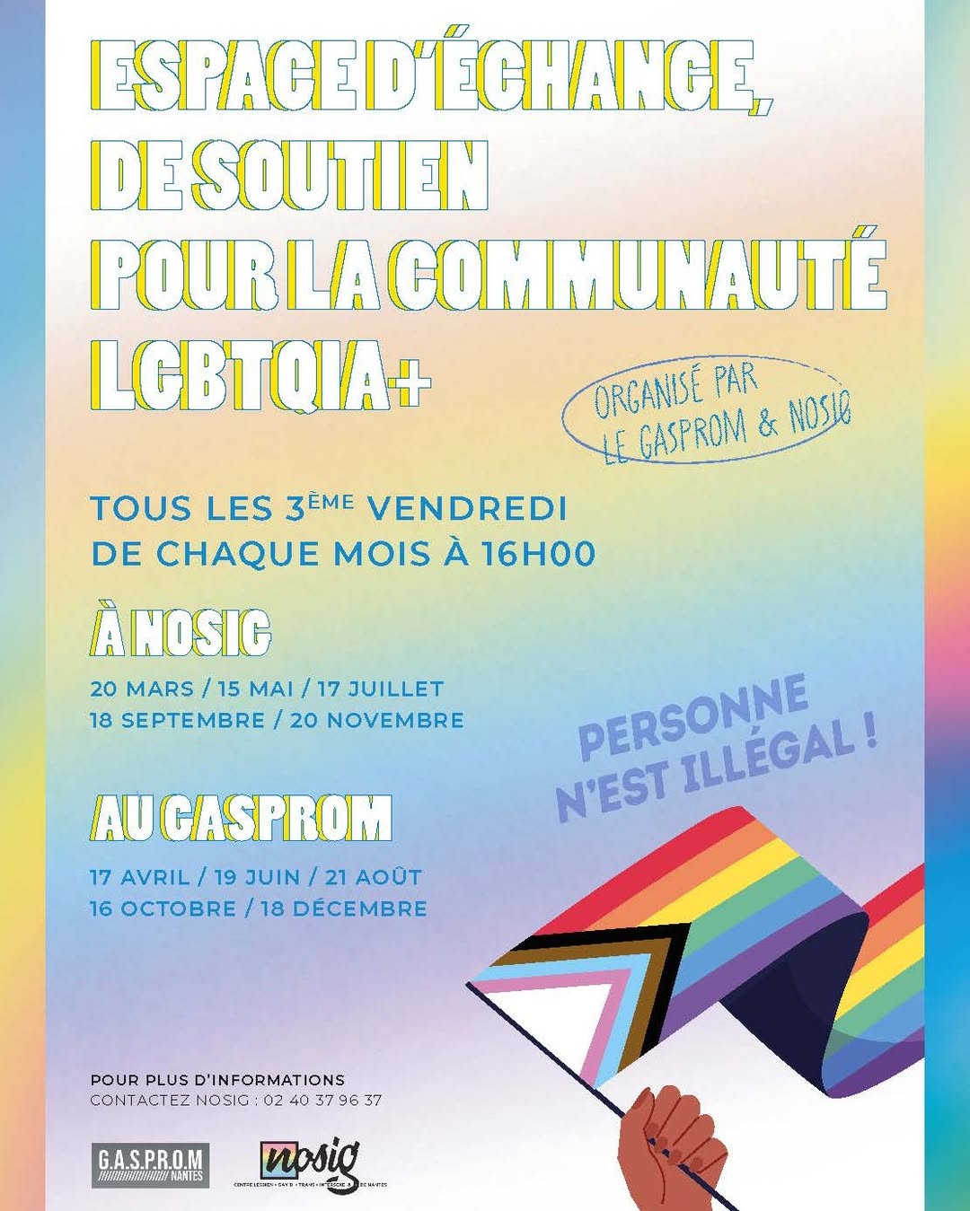 Espace d’échange et de soutien pour la communauté LGBTQIA+