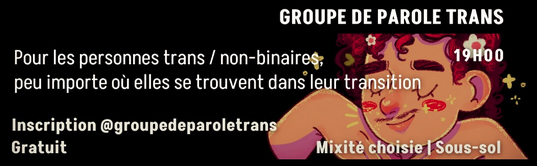 Groupe de parole trans