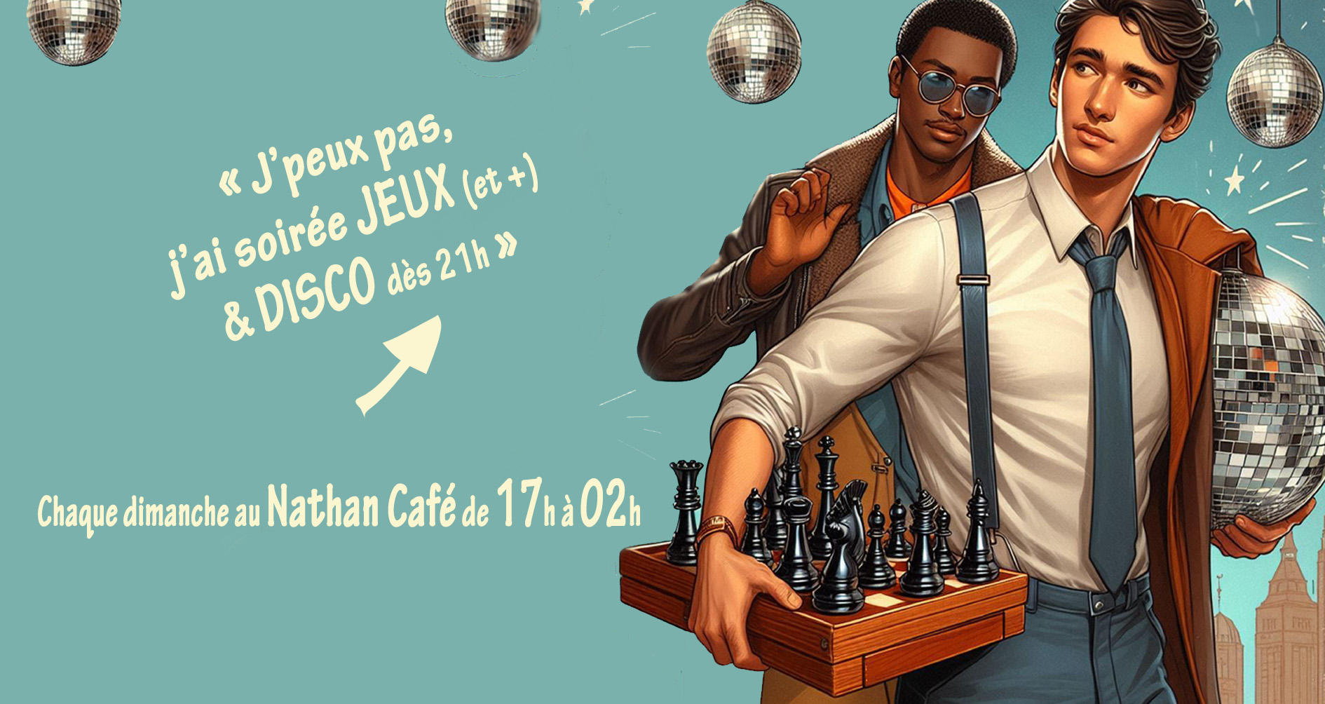 J'peux pas, j'ai soirée jeux & disco