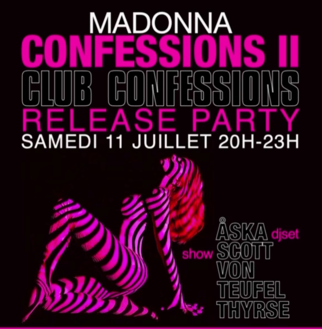 Madonna Confessions II release party