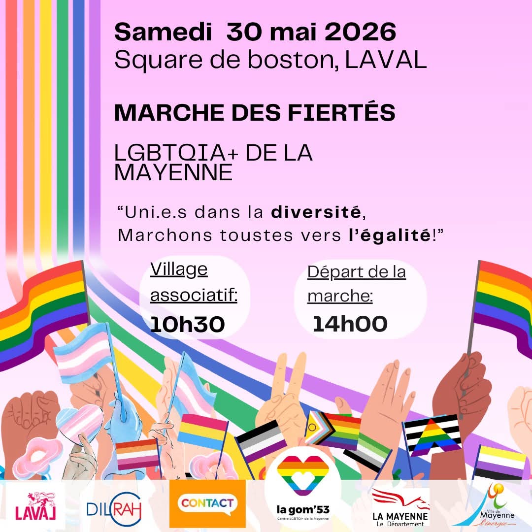 Marche des Fiertés Laval 2026