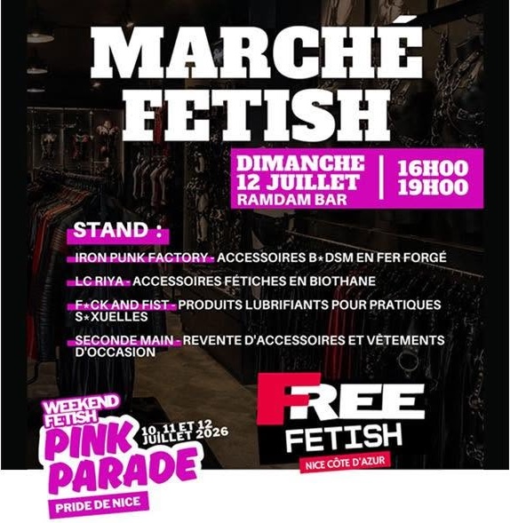 Marché fetish pink Parade
