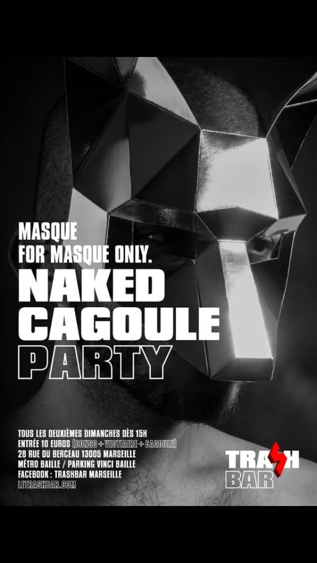 Naked cagoule party