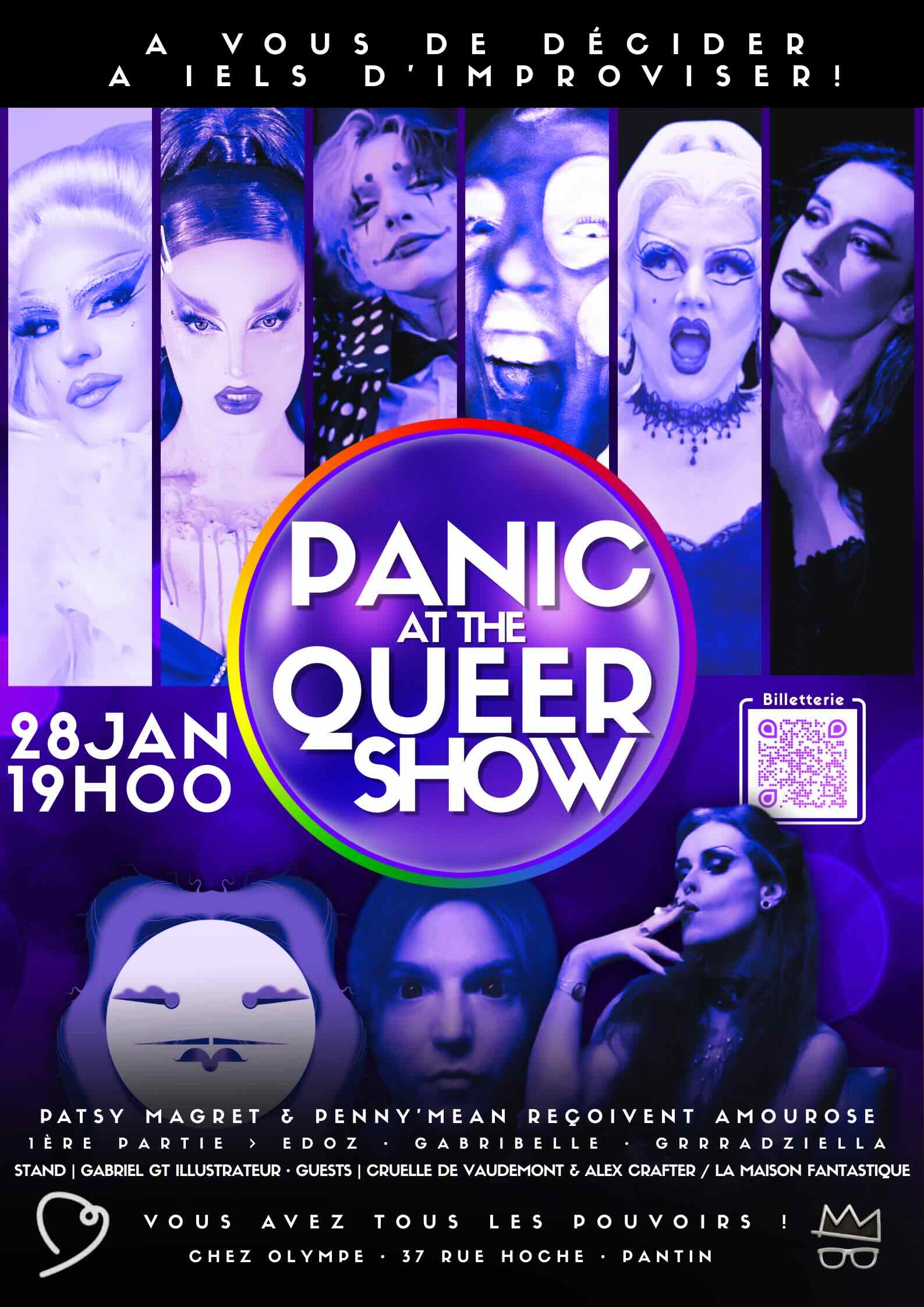 Panic at the queer show