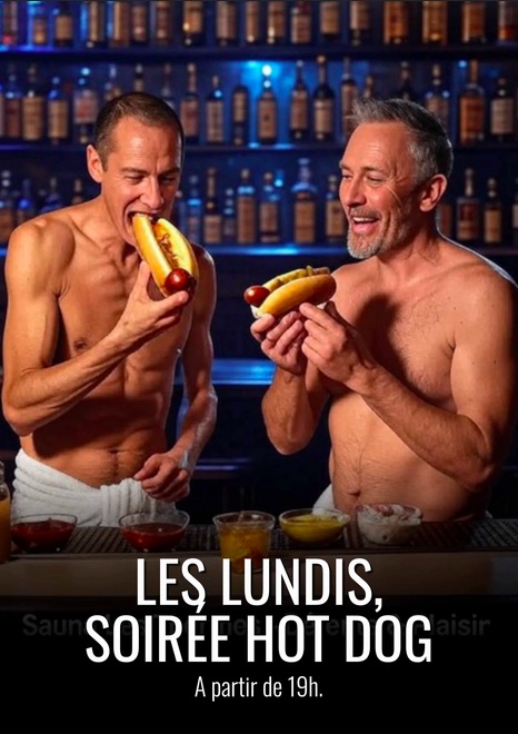 Sauna/cruising - hot dog party
