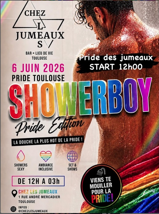 Shower boy Pride édition