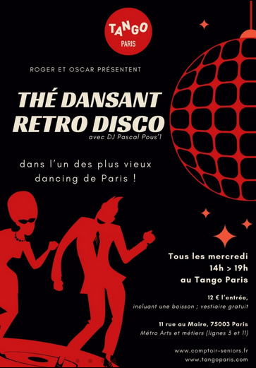 Thé dansant rétro disco