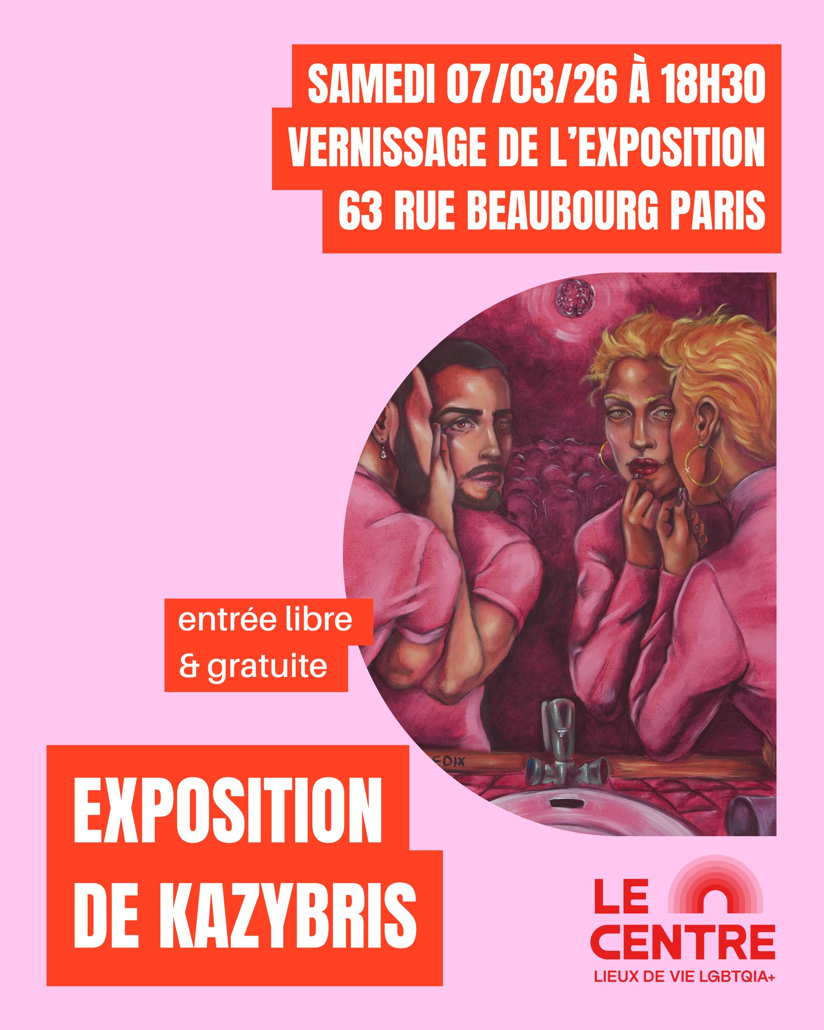 Vernissage exposition de Kazybris