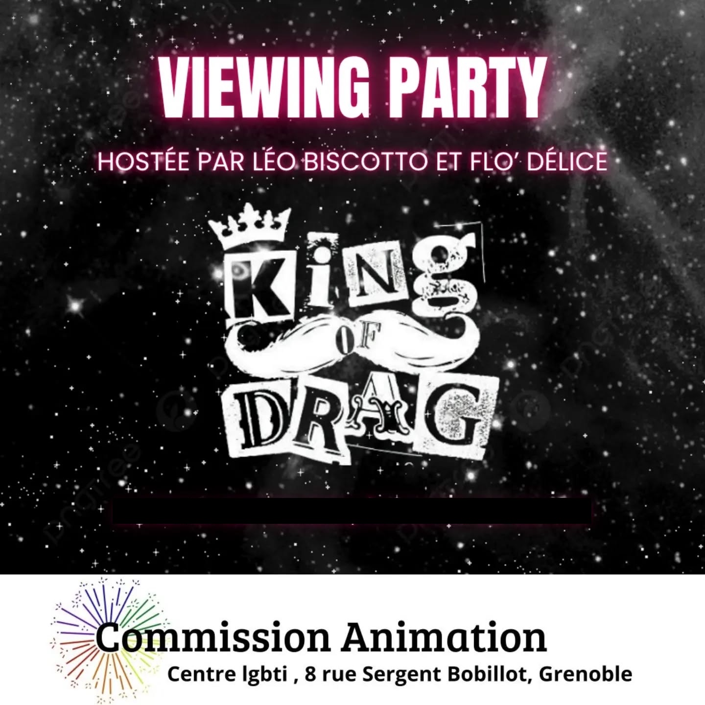 Viewing party King of drag