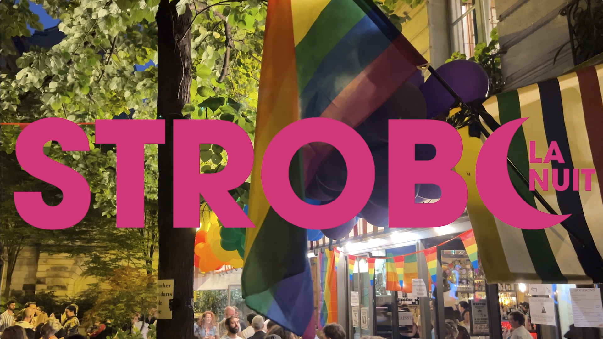 Strobo la nuit #5 - Spéciale Marche des fiertés Paris 2024